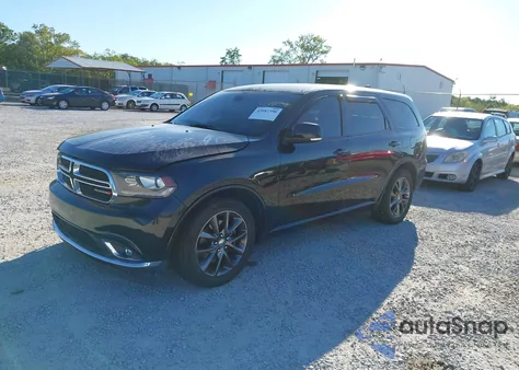 2014 Dodge Durango R/T z USA, uszkodzony, nr VIN 1C4SDHCT3EC524122